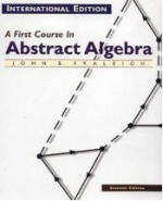 Abstract Algebra 7th edition 课后答案 (John B. Fraleigh) - 封面