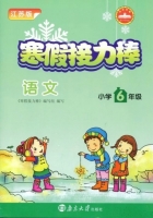 寒假接力棒 语文 小学六年级 答案 南京大学出版社 - 封面