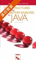 Data Structures and Algorithm Analysis in Java 第三版 课后答案 (Mark A. Weiss) - 封面