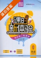 课时新体验 8年级 英语 人教版 下 答案 (朱海峰) - 封面