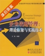 企业战略管理 理论框架与实践技术 课后答案 (王翔) - 封面
