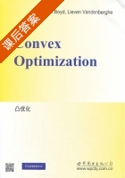 Convex Optimization 课后答案 (Stephen Boyd) - 封面