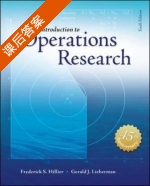 Introduction to Operations Research 第十版 课后答案 (Frederick.S.Hillier) - 封面