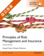Principles of Risk Management and Insurance 第十二版 课后答案 (Rejda.George.E.) - 封面