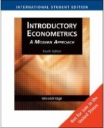 Introductory Econometrics A Modern Approach 4e (Jeffrey M. Wooldridge) South-Western College Pub 课后答案 - 封面