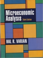 Microeconomic Analysis 第三版 课后答案 (Hal.R.Varian) - 封面