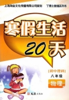 寒假生活20天 八年级 物理 答案 文汇出版社 - 封面