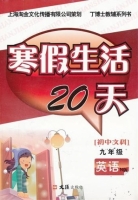 寒假生活20天 九年级 英语 N版 答案 文汇出版社 - 封面