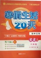 寒假生活20天 初中文科 英语 六年级 答案 文汇出版社 - 封面