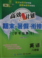 高效A计划 期末·暑假·衔接 学年总复习 八年级 英语 RJ 答案 (呈祥) 海南出版社 中南大学出版社 - 封面