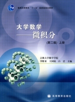 大学数学 — 微积分 第二版 上册 期末试卷及答案 (李辉来) - 封面