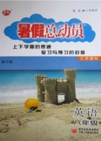 暑假总动员 八年级 英语 江苏国标 答案 (李朝东) 宁夏人民教育出版社 - 封面