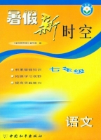 暑假新时空 七年级 语文 答案 中国和平出版社 - 封面