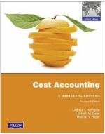 Cost Accounting 课后答案 (Charles T.) - 封面