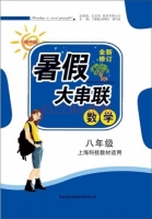 2015 暑假大串联 八年级 数学 答案 上海科技教材适用 (毛文凤) 吉林出版集团有限责任公司 - 封面