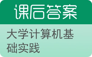 大学计算机基础实践答案 - 封面