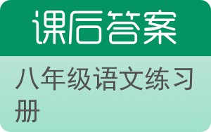 八年级语文练习册下册答案 - 封面