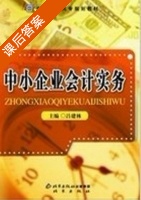 中小企业会计实务 课后答案 (吕建林) - 封面