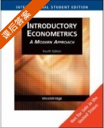 Introductory Econometrics A Modern Approach 4e (Jeffrey M. Wooldridge) South-Western College Pub 课后答案 - 封面