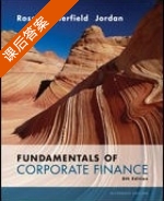 Fundamentals of Corporate Finance 9th edition 课后答案 (Ross, Westerfield, and Jordan) McGraw-Hill - 封面