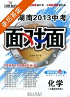 湖南 中考 面对面 化学 答案 (武泽涛) - 封面