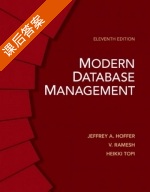 Modern Database Management 11th 课后答案 (Jeffrey A. Hoffer) - 封面