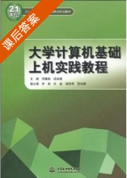 大学计算机基础上机实践教程 课后答案 (何振林 胡绿慧) - 封面