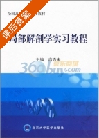 局部解剖学实习教程 课后答案 (高秀来) - 封面