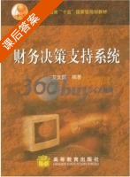财务决策支持系统 课后答案 (艾文国) - 封面