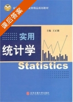 实用统计学 课后答案 (王正朋) - 封面
