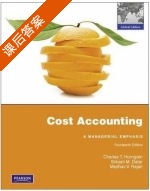 Cost Accounting 课后答案 (Charles T.) - 封面