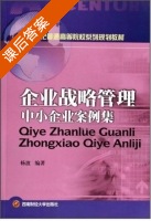 企业战略管理中小企业案例集 课后答案 (杨波) - 封面