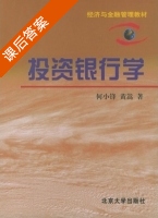 投资银行学 课后答案 (何小锋 黄嵩) - 封面