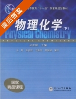 物理化学 下册 课后答案 (孙世刚 王野) - 封面