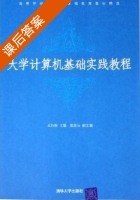 大学计算机基础实践教程 课后答案 (王行恒 陆志云) - 封面