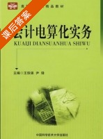 会计电算化实务 课后答案 (王珠强 尹锋) - 封面