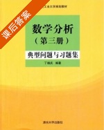 数学分析 典型问题与习题集 第三册 课后答案 (丁晓庆) - 封面
