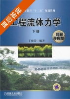 工程流体力学 下册 课后答案 (丁祖荣) - 封面