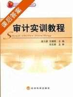 审计实训教程 课后答案 (袁小勇 王健琪) - 封面