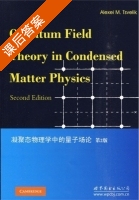凝聚态物理学中的量子场论 第二版 课后答案 ([俄]泰斯韦利科) - 封面