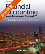 Financial Accounting in an Economic Context 第八版 课后答案 (Jamie Pratt) - 封面