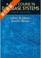 A First Course in Database Systems 第三版 课后答案 (Ullman.D.Jeffrey Jennifer.Widom) - 封面