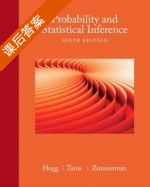 Probability and Statistical Inference 第九版 课后答案 (Hogg Tanis) - 封面