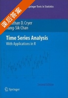 Time Series Analysis With Applications in R 第二版 课后答案 (Jonathan.D.Cryer kung) - 封面