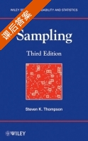 Sampling 第三版 课后答案 (Steven.K.Thompson) - 封面