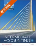 Intermediate Accounting 第十六版 课后答案 (Donald.E.Kieso Jerry.J.Weygandt) - 封面