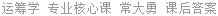 运筹学 专业核心课 常大勇 课后答案