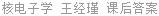 核电子学 王经瑾 课后答案