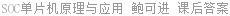SOC单片机原理与应用 鲍可进 课后答案
