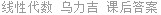 线性代数 乌力吉 课后答案